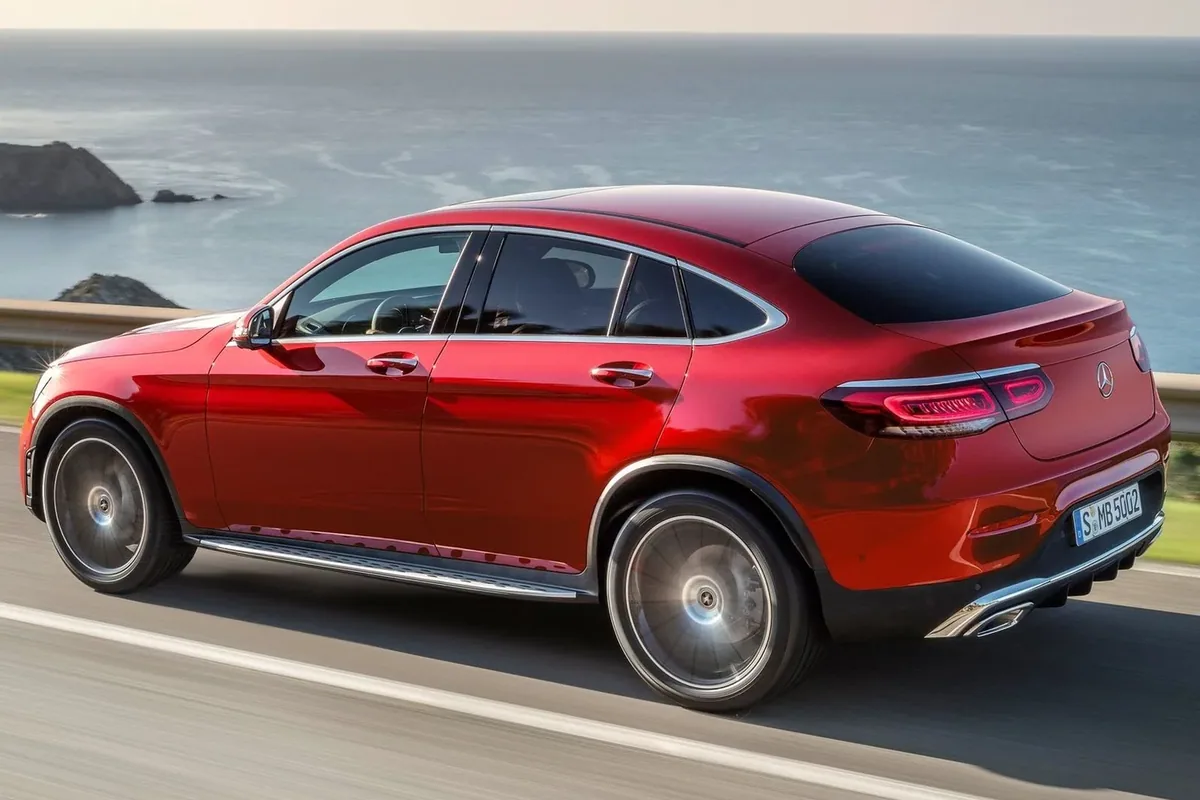 Mercedes GLC Coupe po liftingu