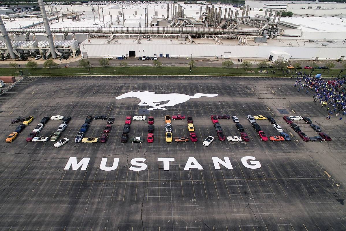 55 lat Forda Mustanga