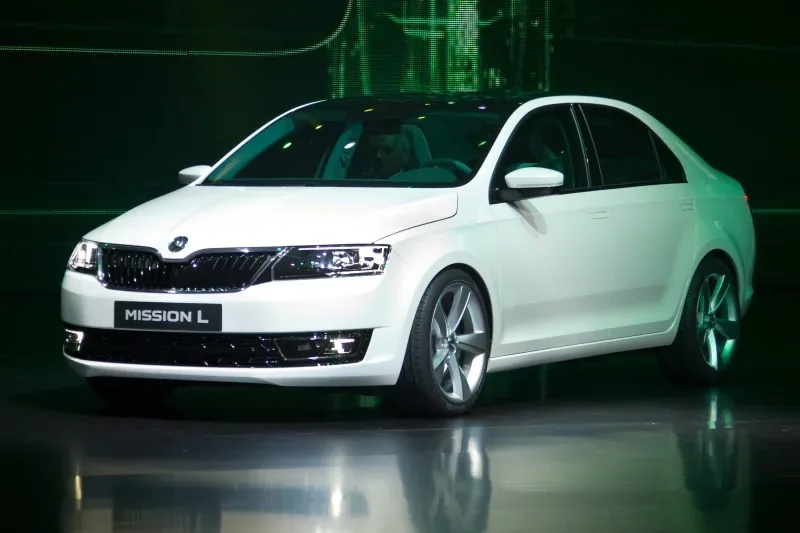 Skoda Mission L we Frankfurcie
