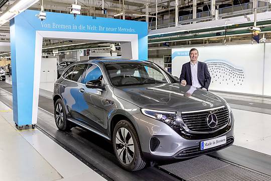 Ruszyła produkcja Mercedesa EQC
