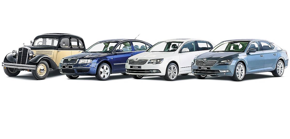 Skoda Superb. Wszystkie generacje