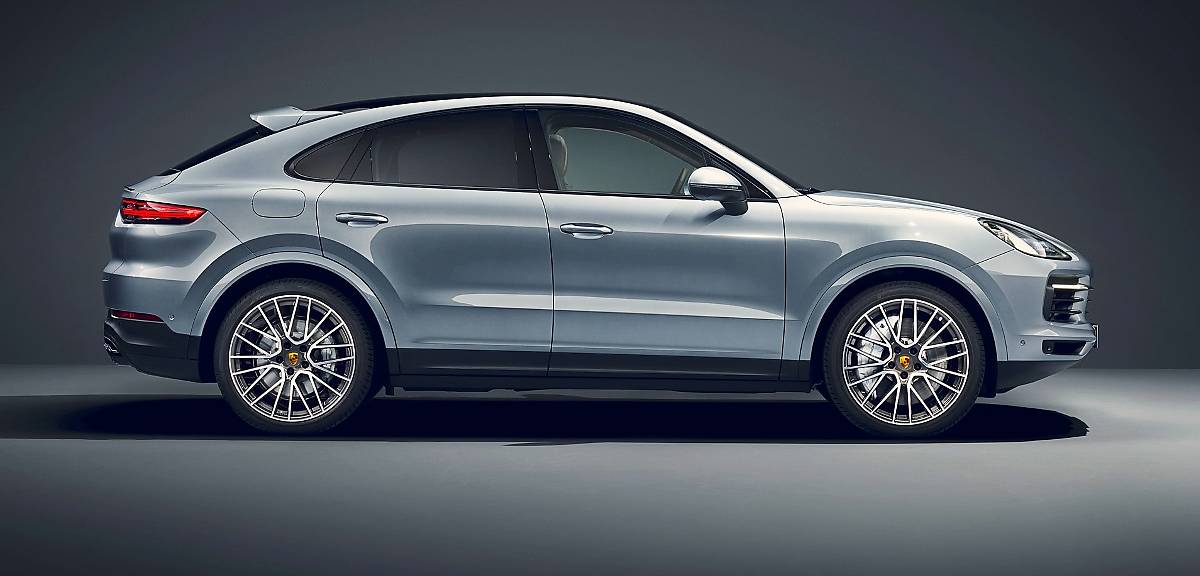 Porsche Cayenne S Coupe nadjeżdża