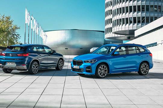 BMW X1 i X2 jako hybrydy plug-in