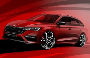 Skoda Octavia RS iV. Pierwsze szkice — zdjęcie 3