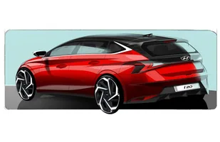 Hyundai i20 III generacji. Pierwsze szkice — zdjęcie 2
