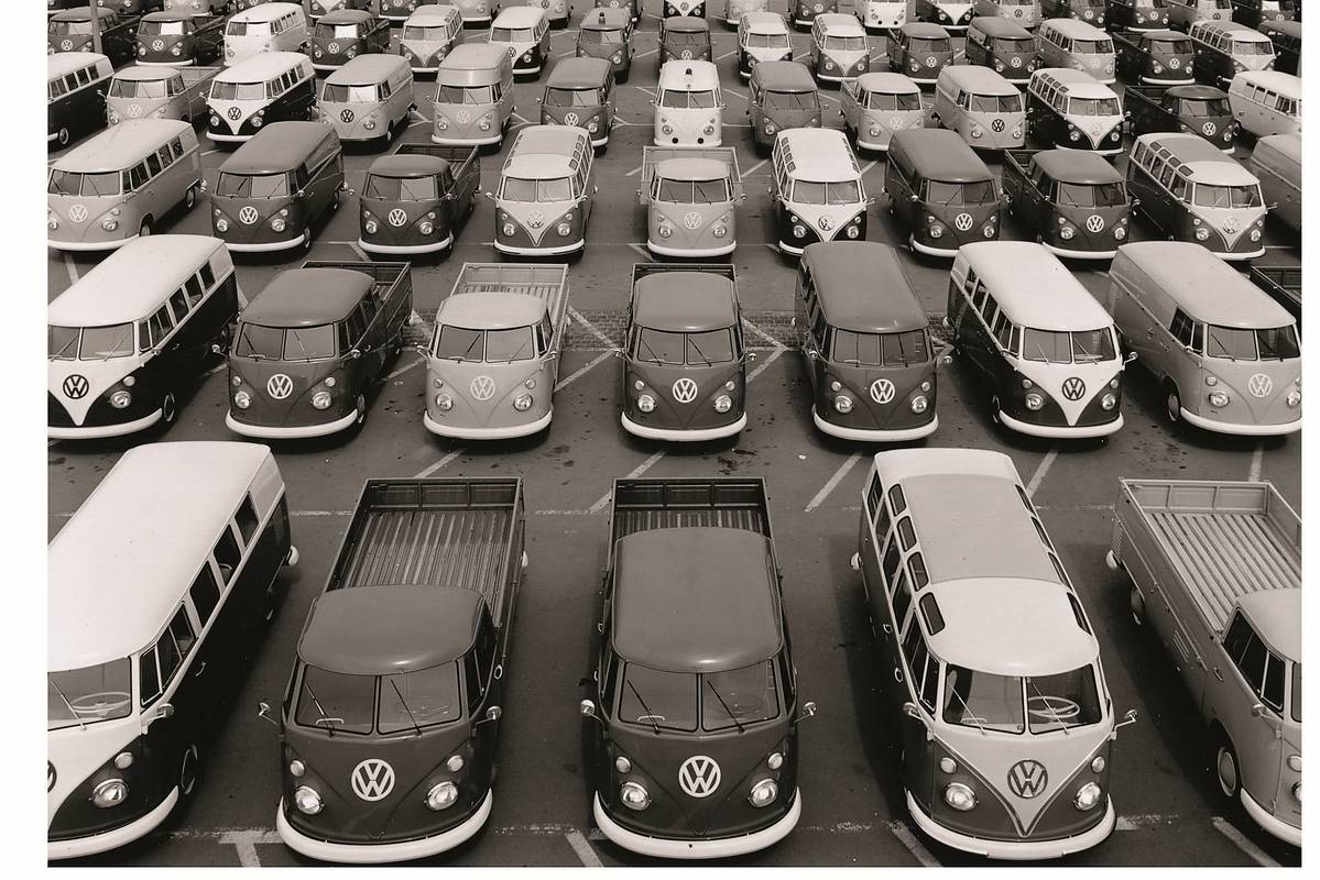 70 lat (!) Volkswagena Transportera