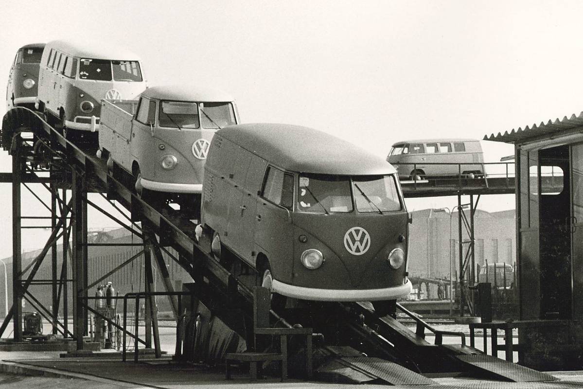 70 lat (!) Volkswagena Transportera