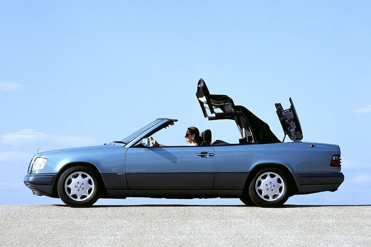 Mercedes E coupe i kabriolet - historia