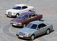 Mercedes E coupe i kabriolet - historia
