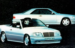Mercedes E coupe i kabriolet - historia — zdjęcie 3