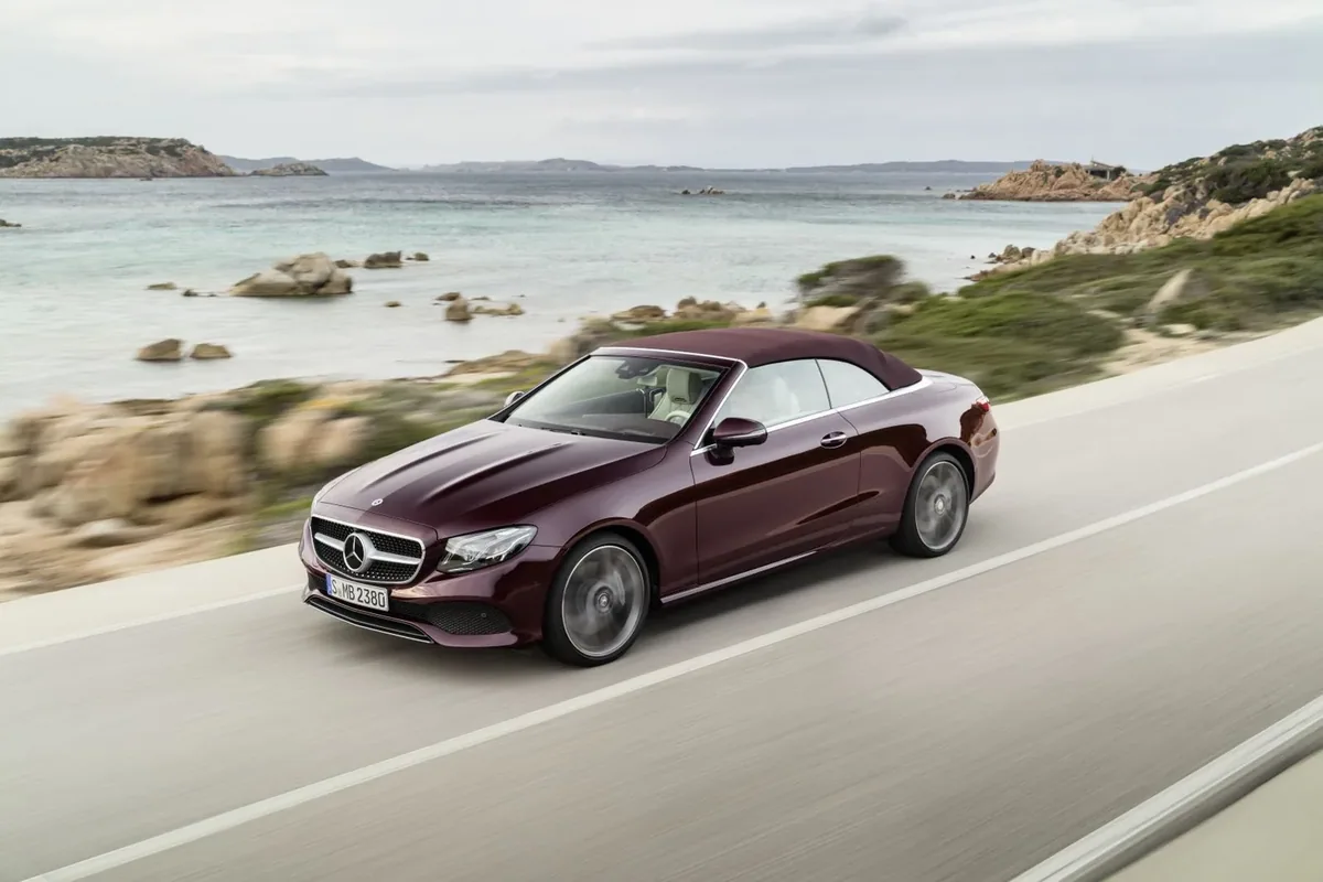 Mercedes E coupe i kabriolet - historia