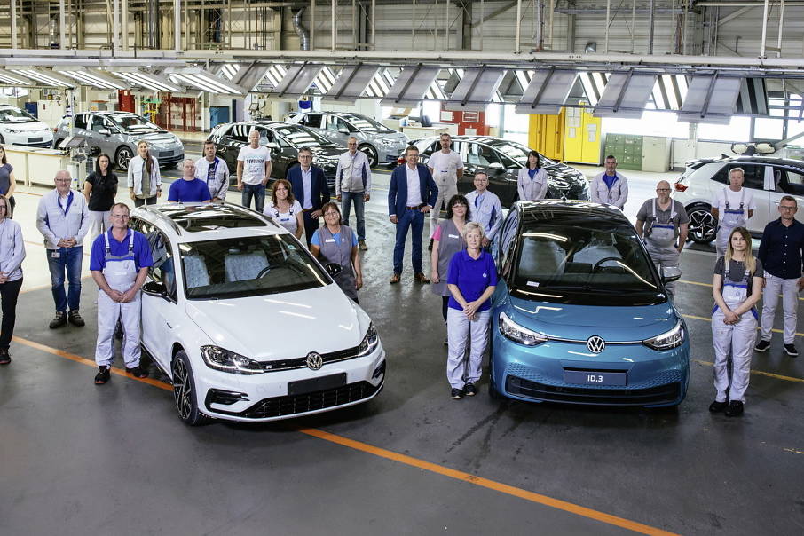 Volkswagen zakończył produkcję aut spalinowych w Zwickau