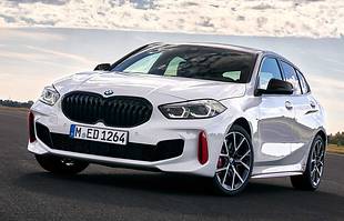 BMW 128ti. Tuż poniżej "M"