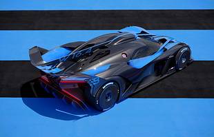Bugatti Bolide na zdjęciach