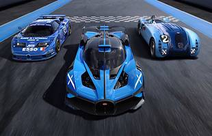 Bugatti Bolide na zdjęciach