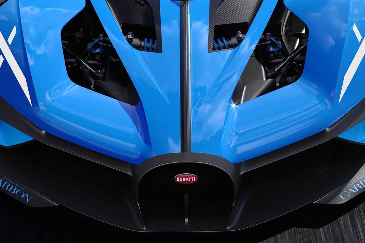 Bugatti Bolide na zdjęciach