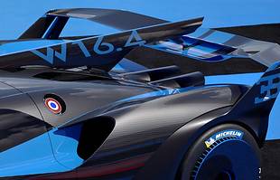 Bugatti Bolide na zdjęciach