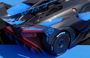 Bugatti Bolide na zdjęciach