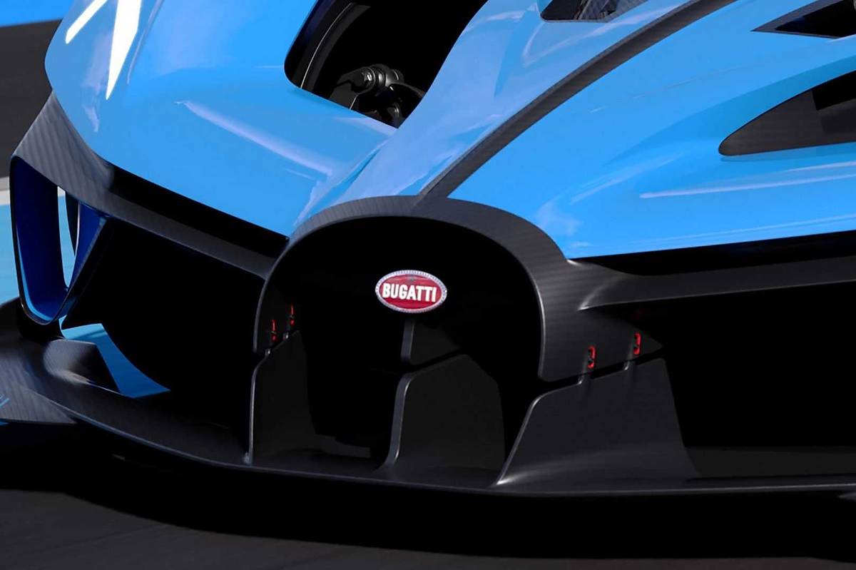 Bugatti Bolide na zdjęciach
