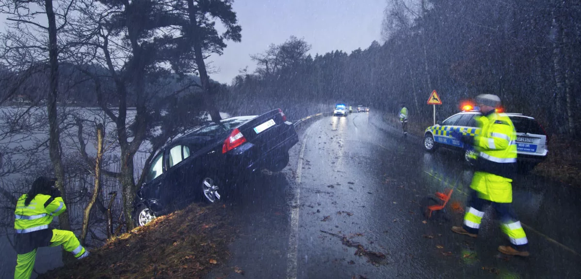 Volvo Cars Accident Research przy pracy