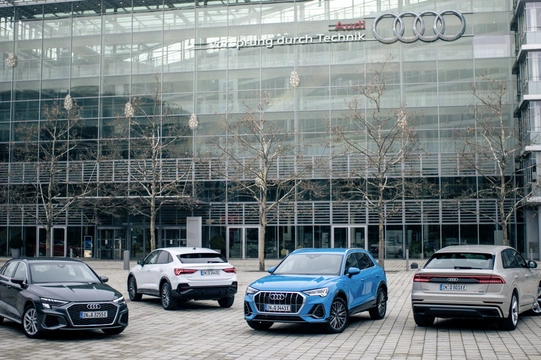 Coraz więcej hybryd plug-in Audi