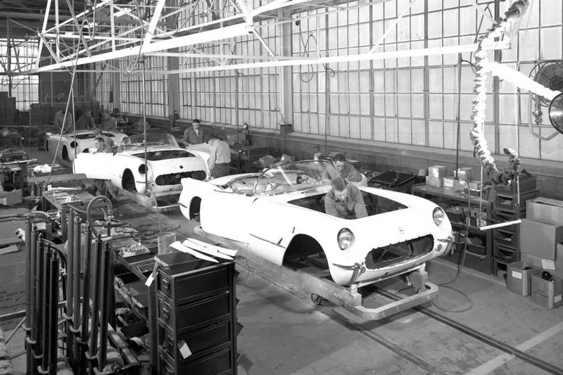 Produkcja Chevroletów Corvette