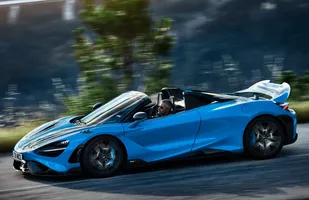 McLaren 765LT Spider. Superkabriolet
