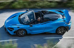 McLaren 765LT Spider. Superkabriolet