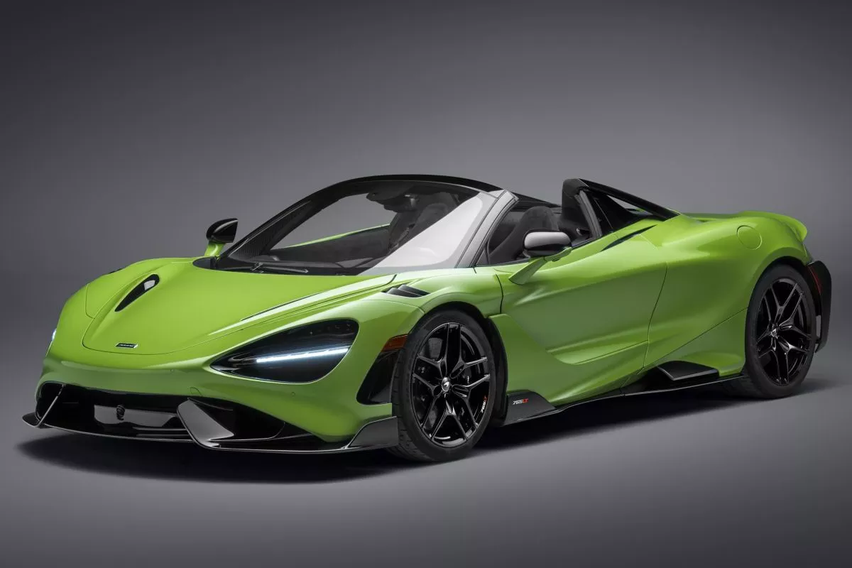 McLaren 765LT Spider. Superkabriolet