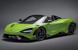 McLaren 765LT Spider. Superkabriolet