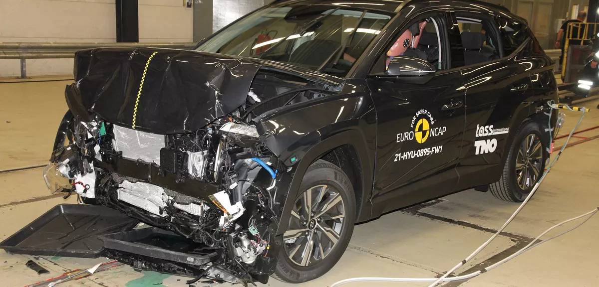 Ford Mach-E, Toyota Yaris Cross i Hyundai IONIC 5 w testach Euro NCAP