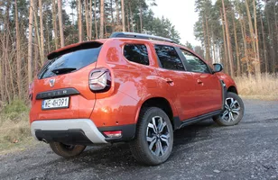 Dacia Duster 2022 bez retuszu