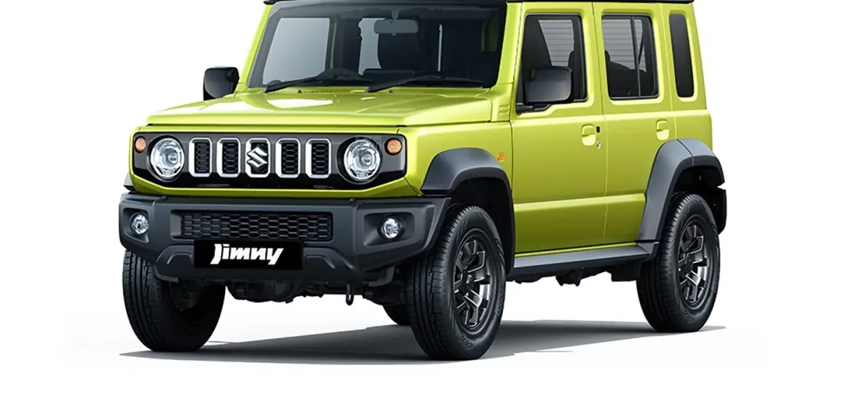 Suzuki Jimny z pięciodrzwiowym nadwoziem