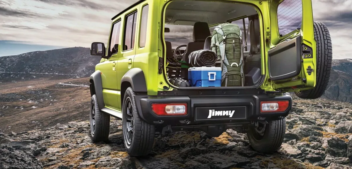 Suzuki Jimny z pięciodrzwiowym nadwoziem