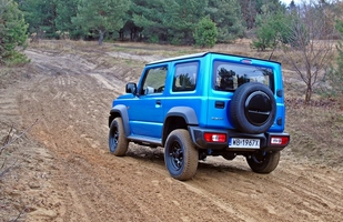 Suzuki Jimny - jedyny taki samochód ciężarowy na świecie