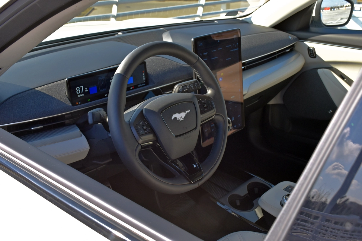 Ford Mustang Mach-E - test specjalnej wersji Frost White