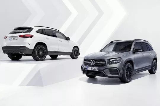 Mercedes GLA i Mercedes GLB po liftingu