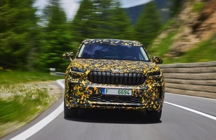 Skoda Kodiaq II generacji nadjeżdża