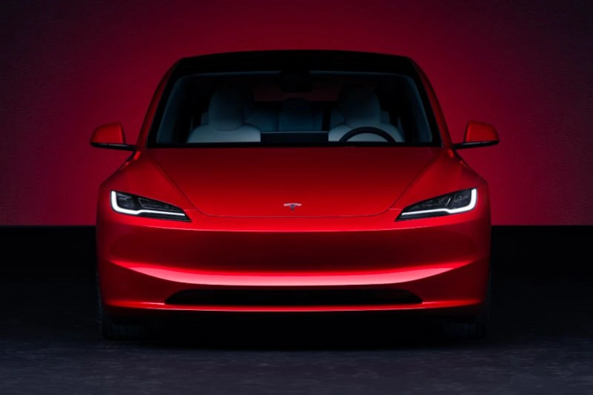 Tesla Model 3 po liftingu