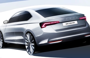 Skoda Octavia po liftingu. Pierwsze szkice