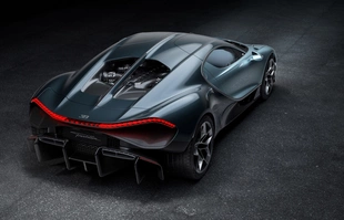 Bugatti Tourbillon. Hybryda o mocy 1800 KM