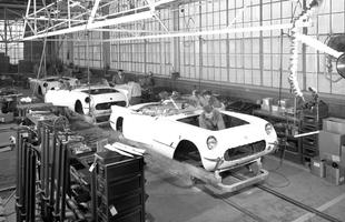 Produkcja Chevroletów Corvette