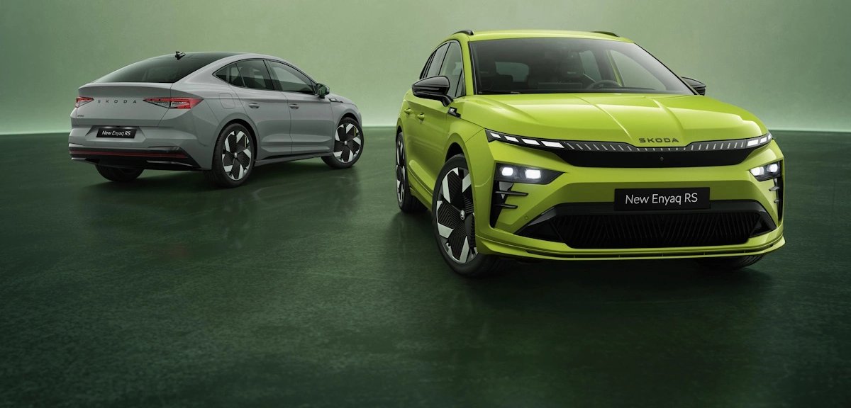 Skoda Enyaq RS po liftingu oficjalnie