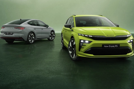 Skoda Enyaq RS po liftingu oficjalnie