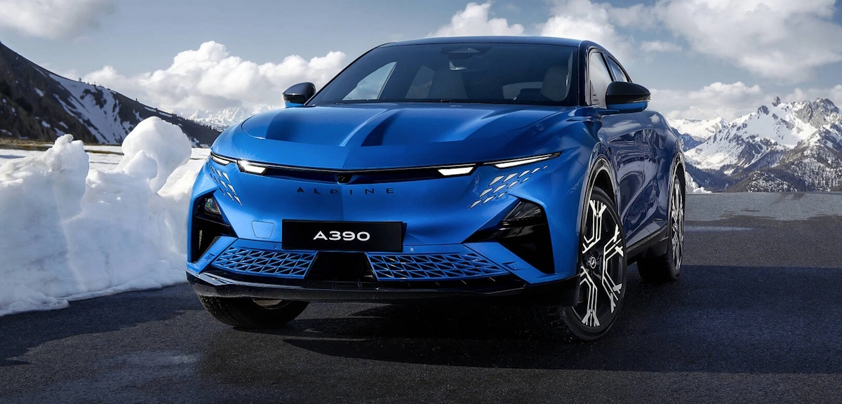 Alpine A390 oficjalnie
