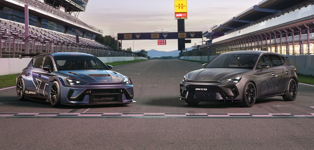 Cupra Leon w wersji wyścigowej i VZ TCR