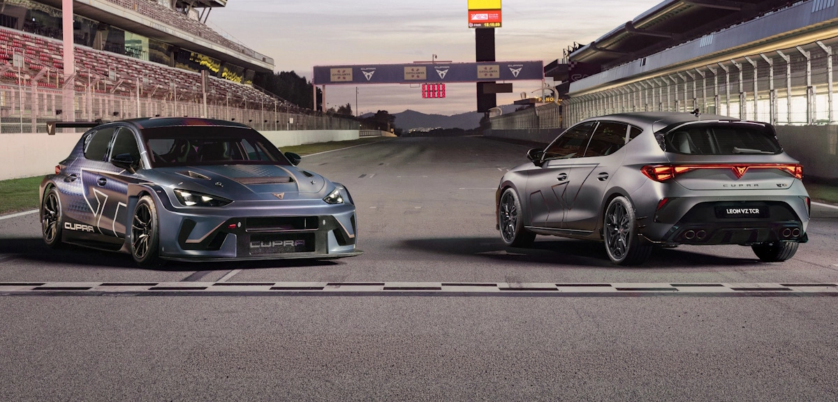 Cupra Leon w wersji wyścigowej i VZ TCR