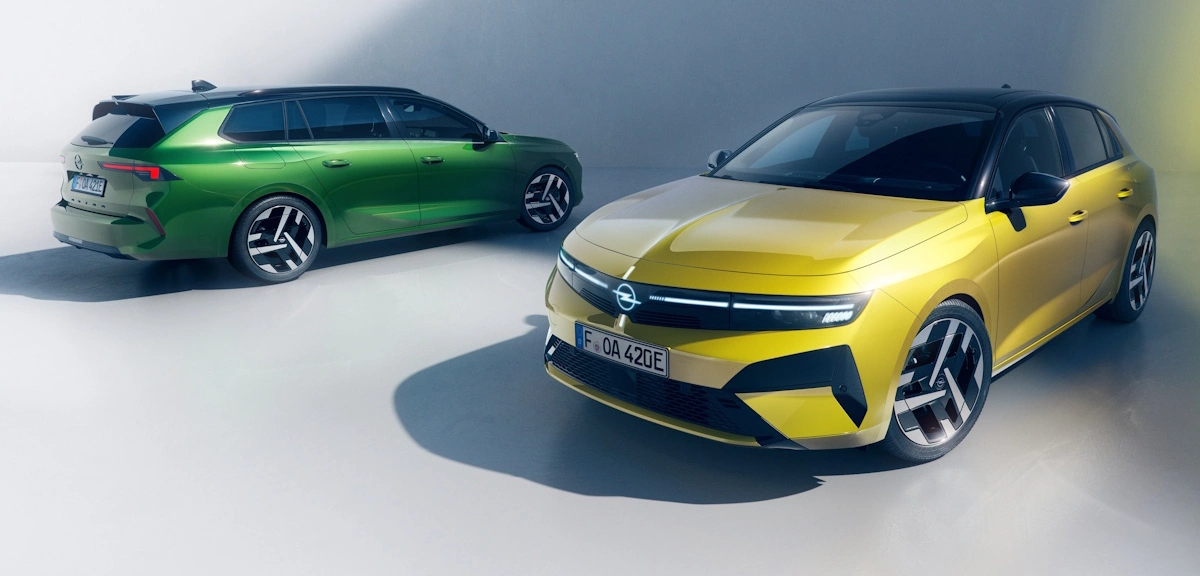 Opel Astra po liftingu na kolejnych zdjęciach