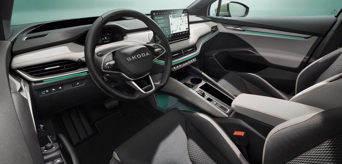 Skoda Elroq. Wnętrze Epiq będzie podobne