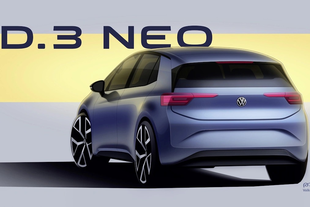 Volkswagen ID.3 Neo nadjeżdża